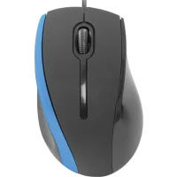 Мышь Defender MM-340 (черный/синий) фото 1